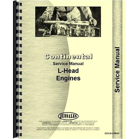 Aftermarket CON-S-LHEAD Engine Service Manual for Continental Engines M330 RAP68155